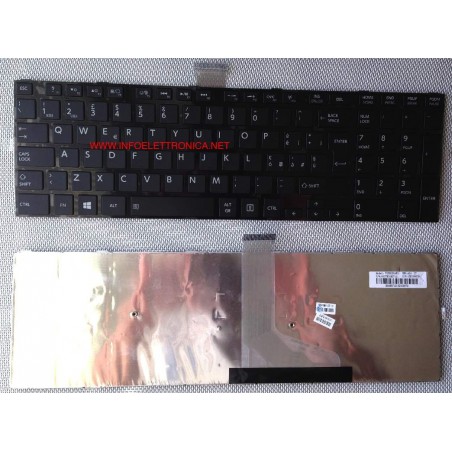 Tastiera Italiana compatibile con Toshiba V138162AK1