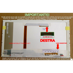 LCD DISPLAY SCHERMO WXGA 15.6" compatibile con Sony VPC-EB