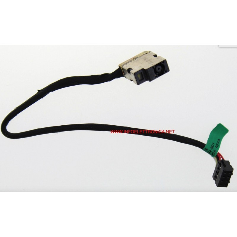 Dc Power Jack HP Pavilion 14-E023TX 14-E024TX HP Pavilion 14-E HP ENVY 15-j030us 15-J030us, 722907-001 14-E018LA