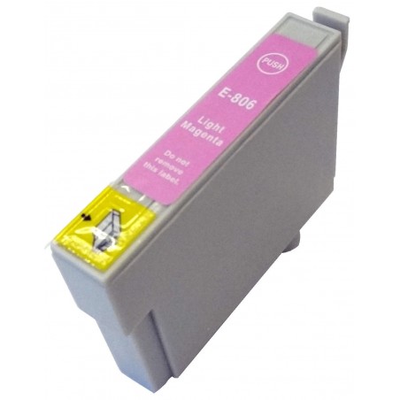 Cartuccia Inkjet per Epson T0806 R265 R285 R360 RX560 RX585 RX685 PX710W PX800FW PX810FW light magenta