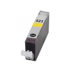 Cartuccia Inkjet compatibile Canon CLI-521Y CLI521 con chip yellow