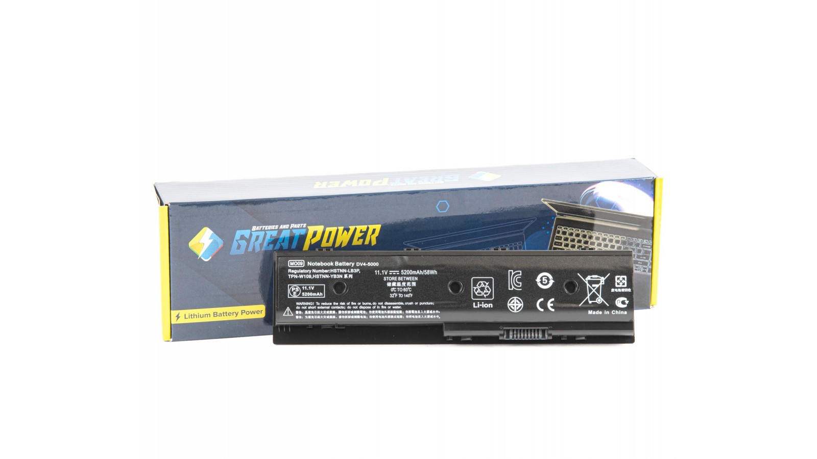 Batteria 5200mAh compatibile HP DV4-5000 DV4-5200 DV4-5300