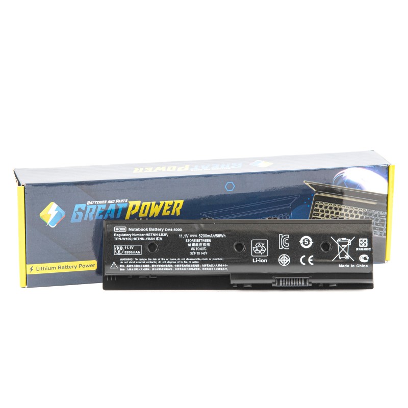 Batteria 5200mAh compatibile HP DV4-5000 DV4-5200 DV4-5300