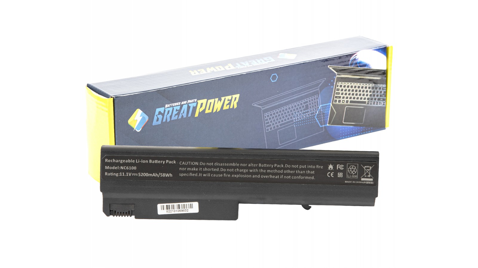 Batteria 5200mAh per HP HSTNN-CB05 HSTNN-CB28 HSTNN-CB48 HSTNN-CB49