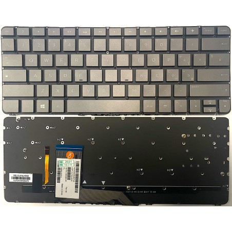 Tastiera italiana RETROIILUMINATA per HP Spectre X360 13-4122 13-4122NL 13-4122TUUK 13-4122NFUK 13-4122NLUK