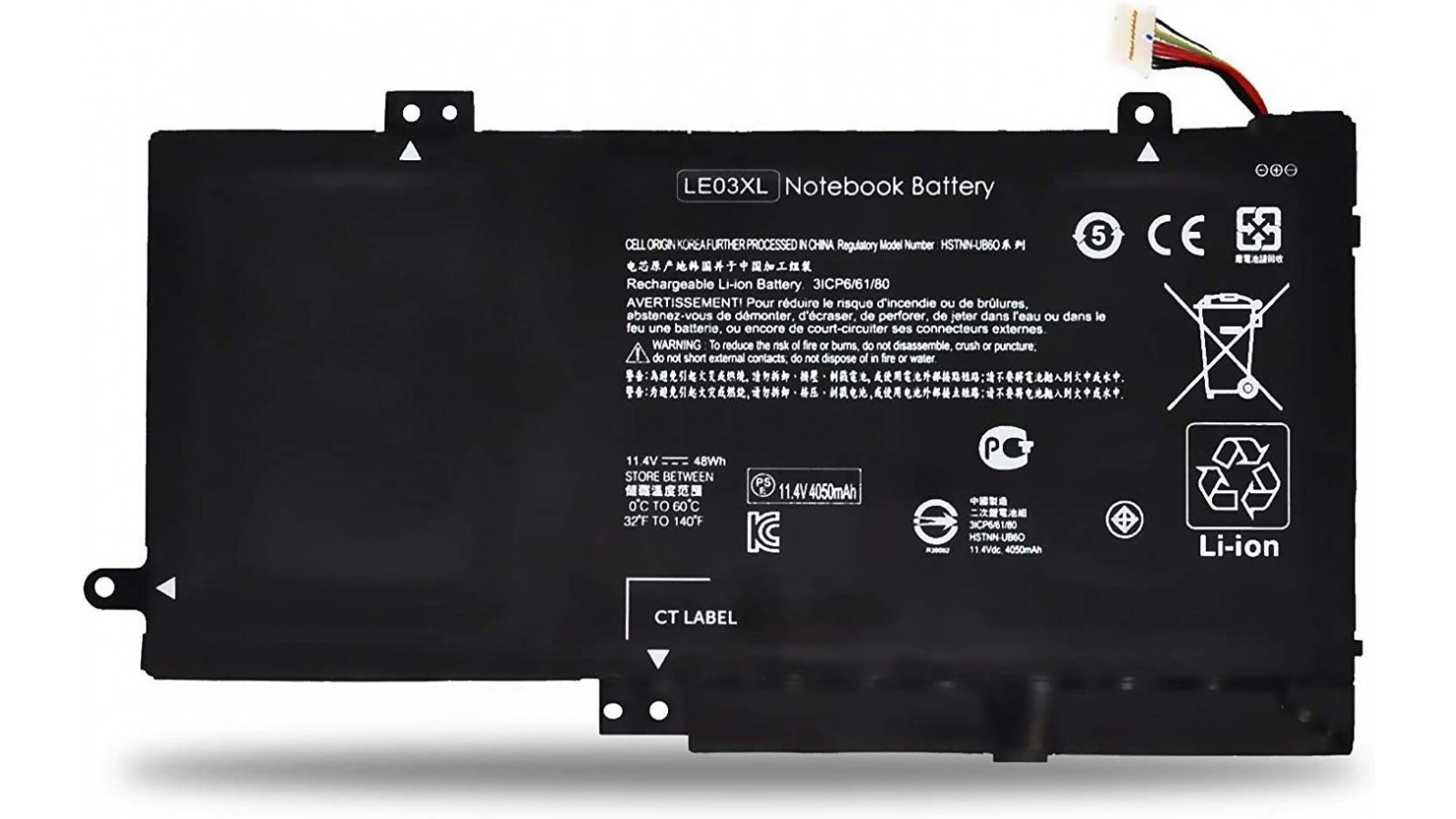 Batteria per HP Envy X360 m6-w010dx m6-w101dx m6-w102dx m6-w103dx (11.4V 48Wh)