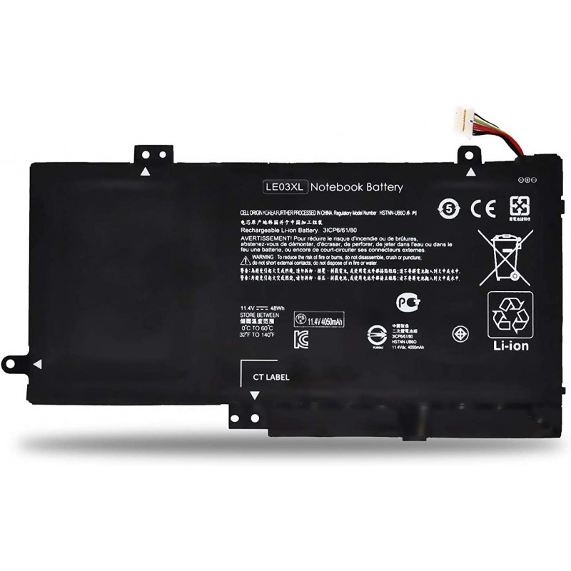 Batteria per HP Pavilion X360 13-s000 13-s100 LE03 13-s099nr 15-bk000 (11.4V 48Wh)