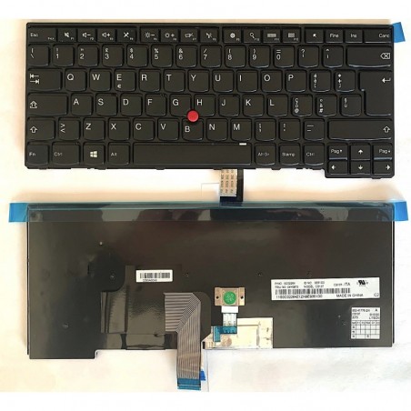 Tastiera italiana per Lenovo ThinkPad L450 con Trackpad