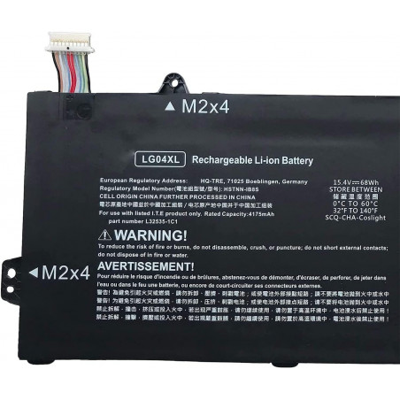 Batteria per HP LG04XL HSTNN-IB8S L32535-141 L32535-1C1 L32654-005