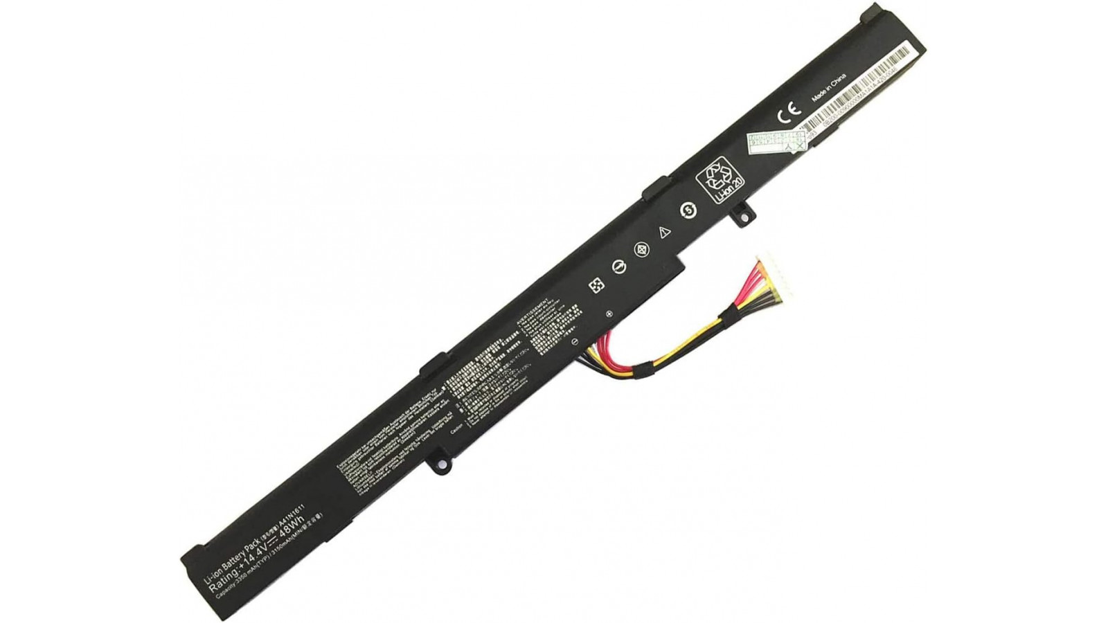 Batteria per Asus A41N1611 A41LP4Q A41LK5H 14.4V 3350mAh