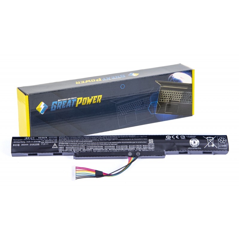 Batteria 2600mAh per Acer Aspire E5-523 E5-523G E5-553G E5-553