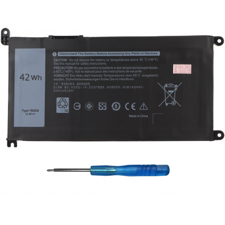 Batteria YRDD6 per Dell Inspiron 14 5482 5485 YRDD6 1VX1H VM732 0YRDD6