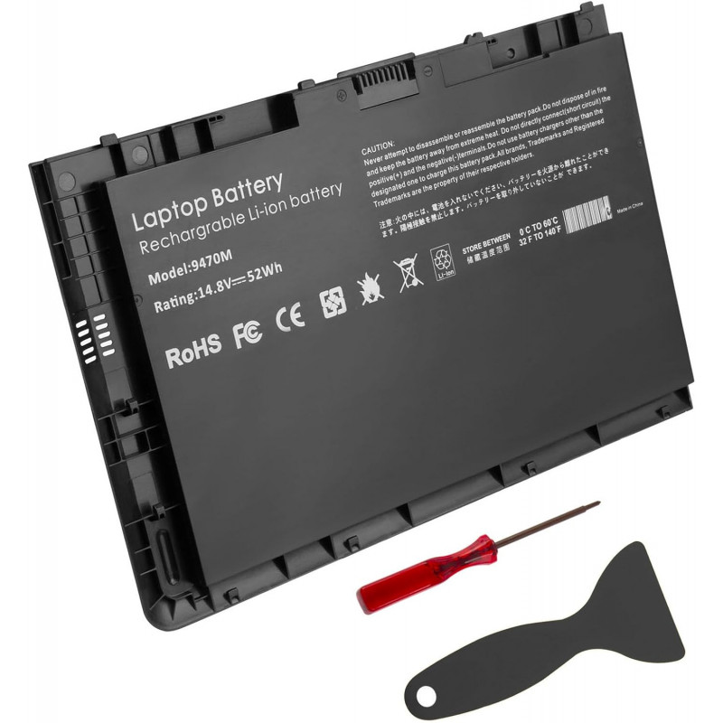 Batteria 3500mAh per HP ELITEBOOK Folio 9470 9470m 9480m