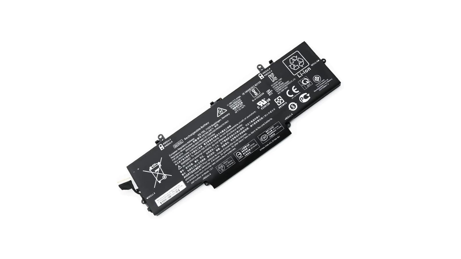 Batteria BE06XL per HP ELITEBOOK Folio 1040 G4 918108-855 11,55V 5800mAh